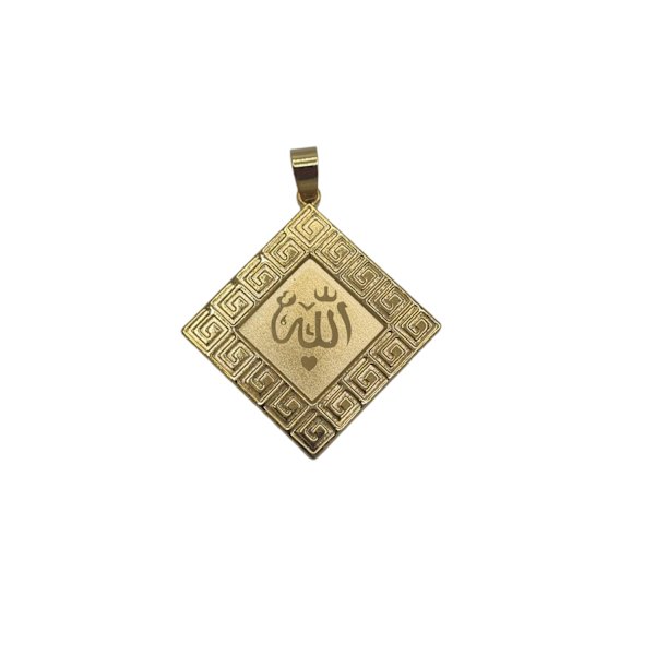 Medaljonki ALL (Jumala arabiaksi) Gold