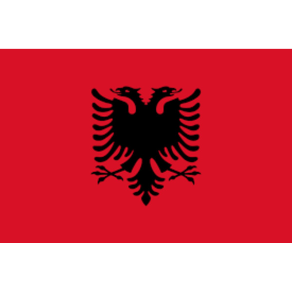 Lippu - Albania Red