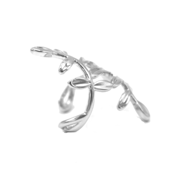 Silverfärgad Ear Cuff Silver