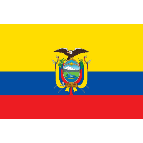 Ecuador flagga