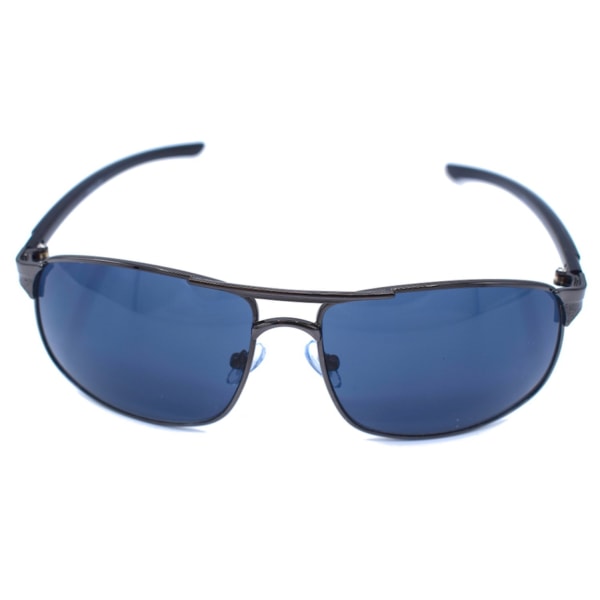 Sort solbriller med blå linser Blue