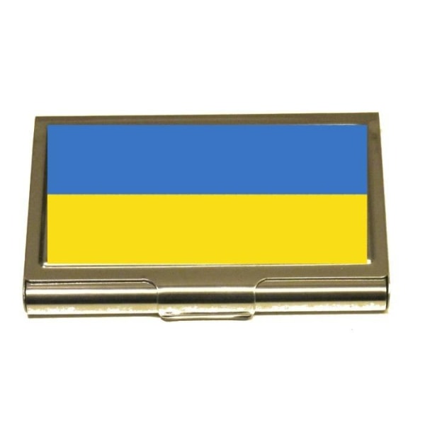 Ukraina flagga korthållare