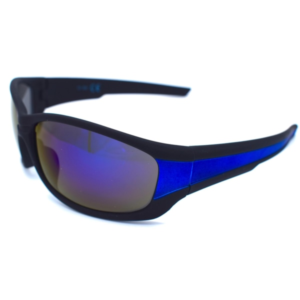 Sport solbriller sort / blå - KOST Blue