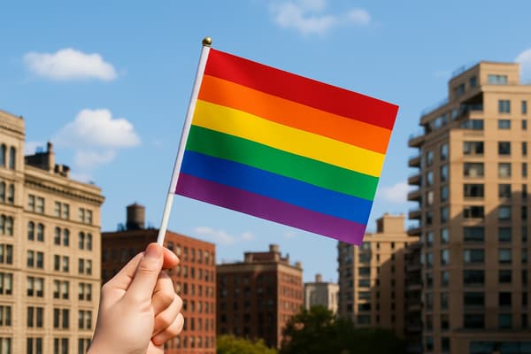 Pride håndflagg – 5-pakning