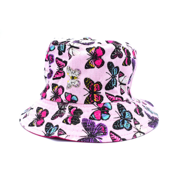 Sommerfugle fiskehat Pink