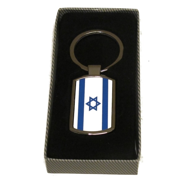 Israel flag nøglering