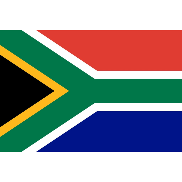 Sydafrika flagga South Africa