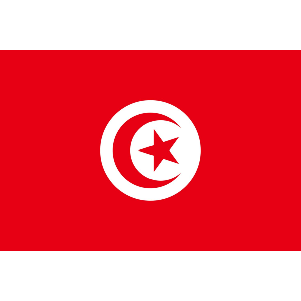 Tunisien flagga