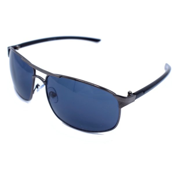 Sort solbriller med blå linser Blue