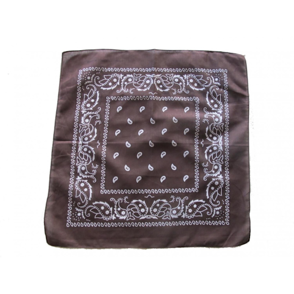 Paisley Bandana flertal färger Brun