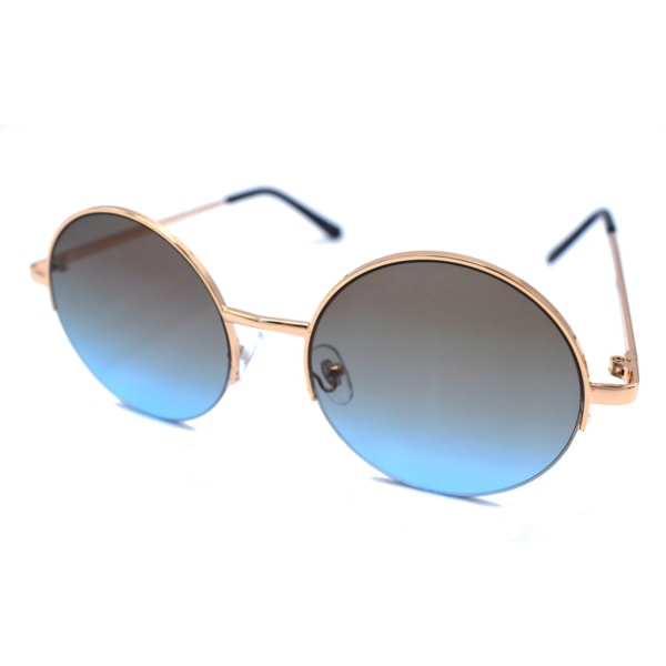 Blå runde solbriller - KOST Blue