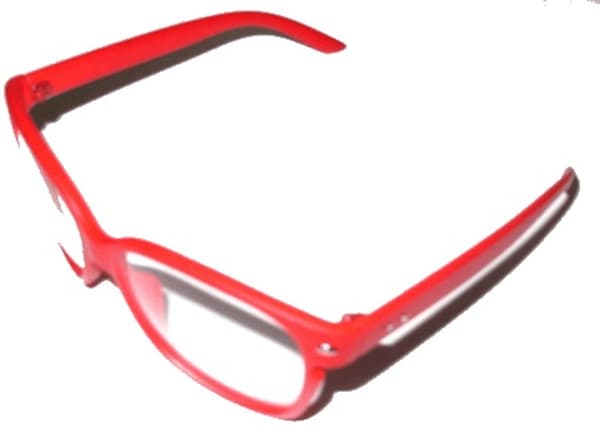 Solbriller Clear - Rød Red