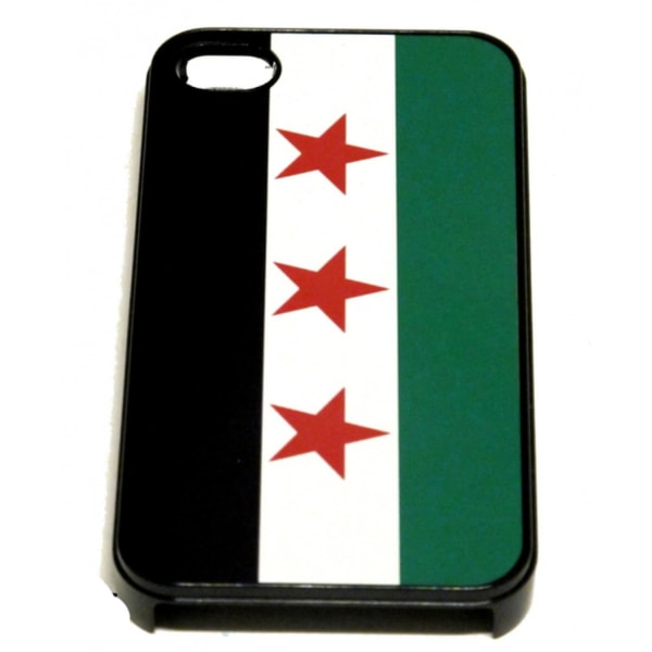 Syriens flagga (gamla) - Iphone 8 mobilskal Svart