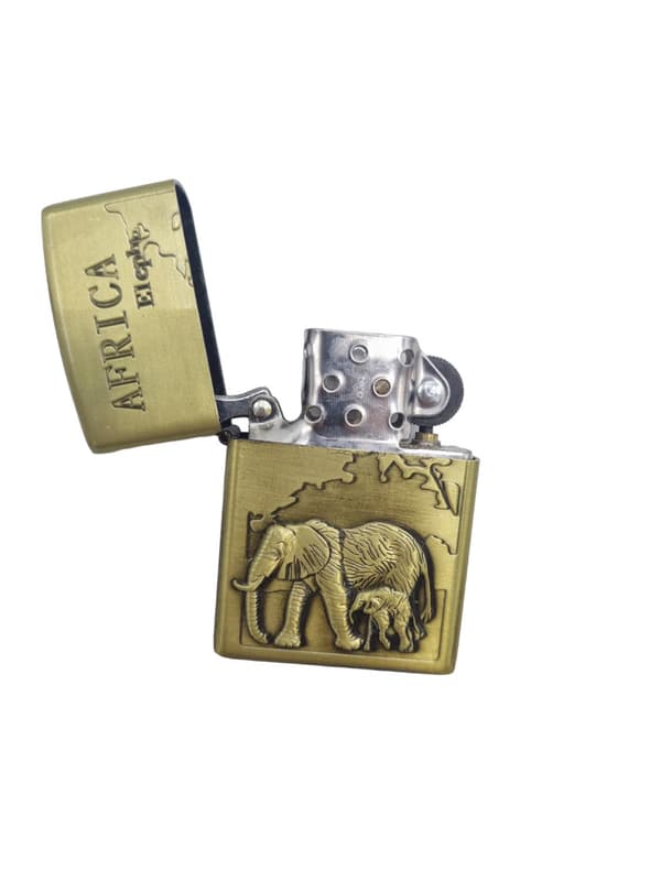 Bensin lighter Afrika Gold