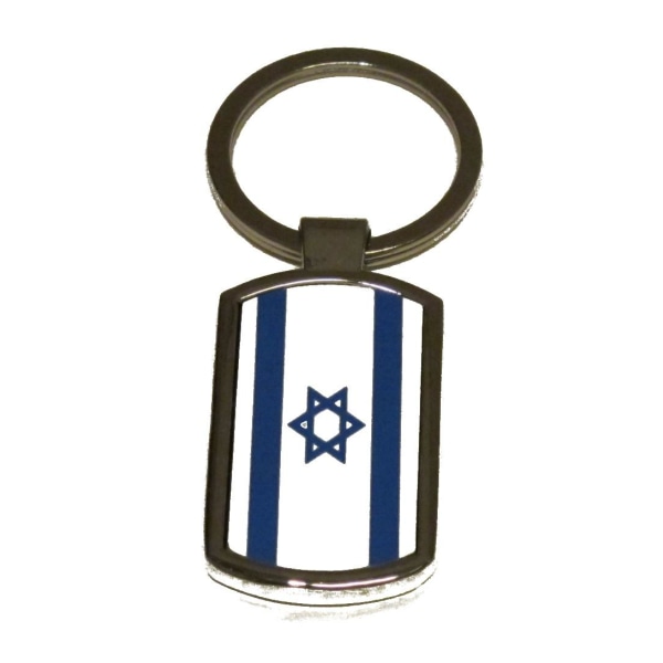 Israeliska flagga nyckelring