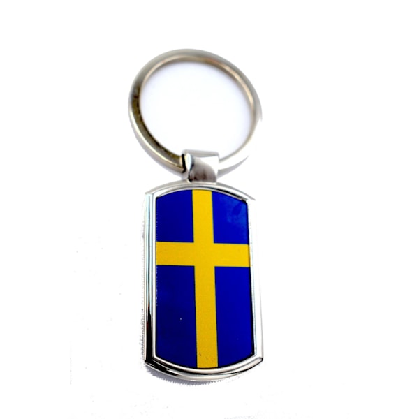 Nøglering - SVERIGE Silver