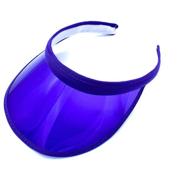 LIILA NÄYTÖN CAP - Läpinäkyvä Purple