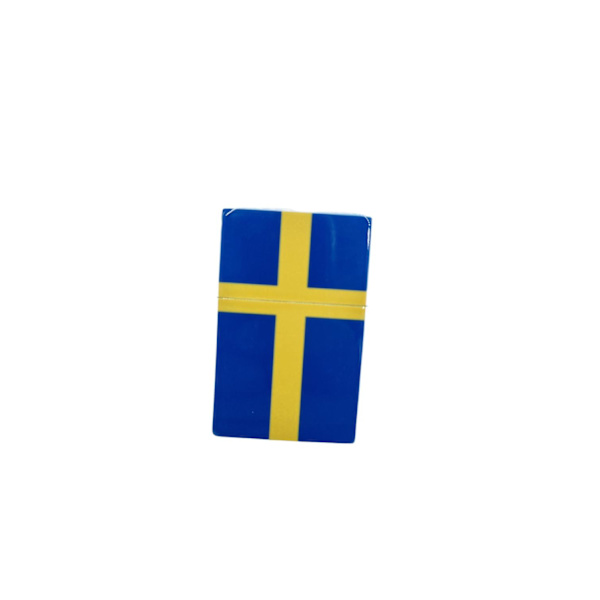 Bensin lighter - Sveriges flagg
