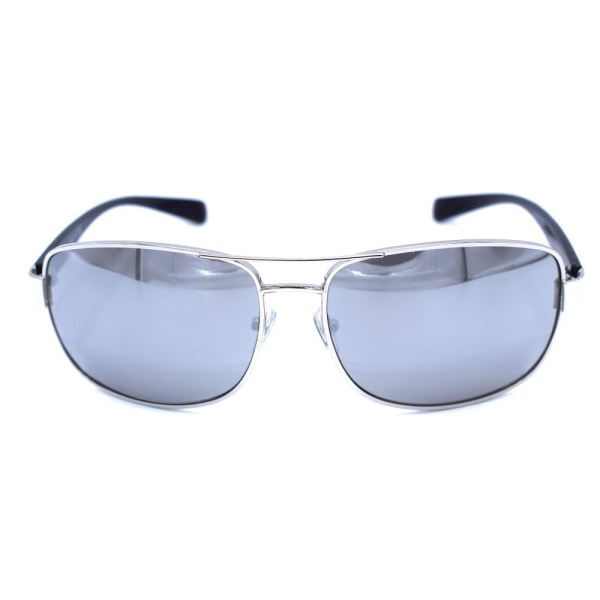 Silverfärgade solglasögon - Spegellinser Silver
