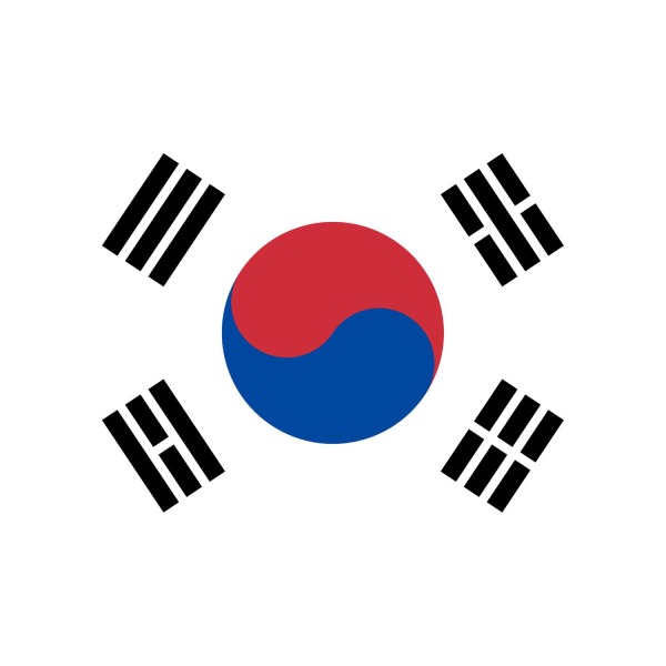 Sør-Korea flagg