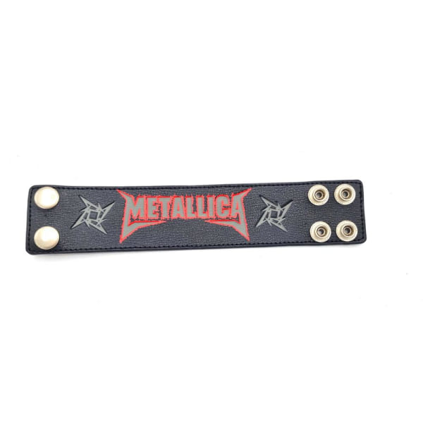 Metallica armband Svart