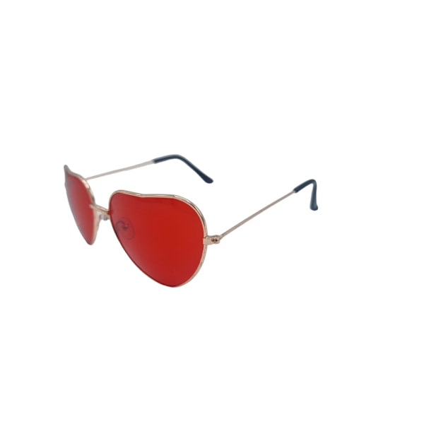 Sydän aurinkolasit Red