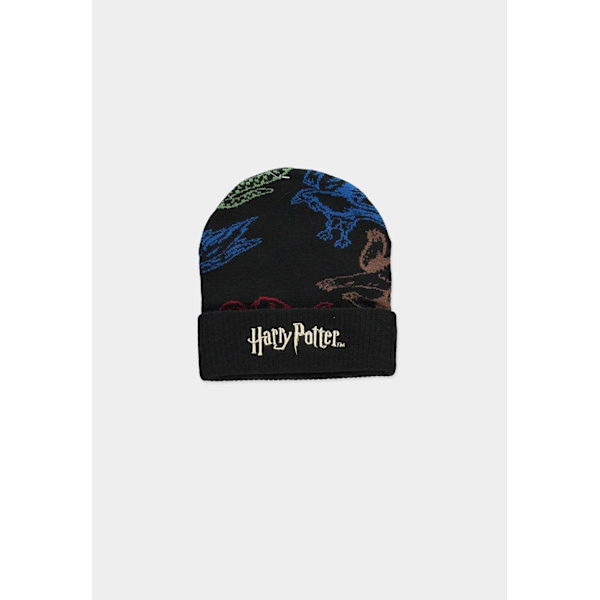 Harry Potter - hat og tørklæde (gavesæt) Black