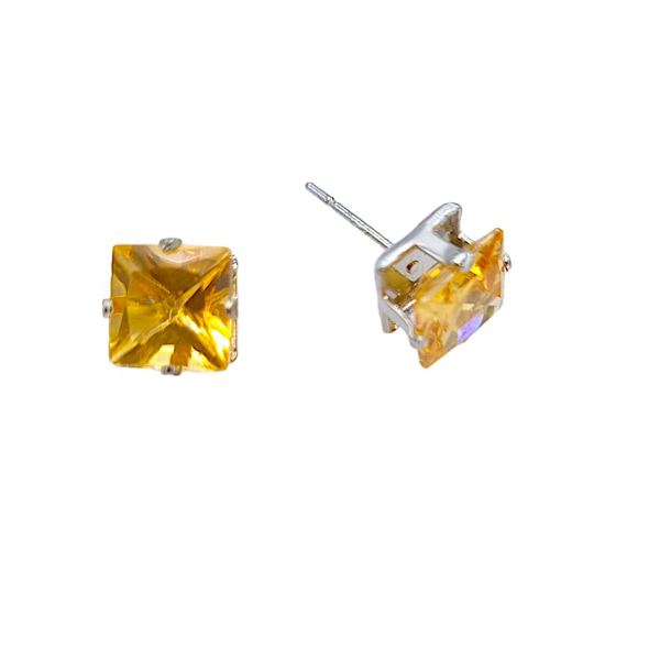Bling Øreringe - lysebrune Brown