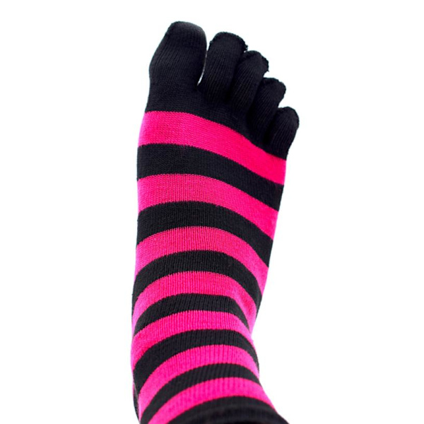Tå sokker Pink