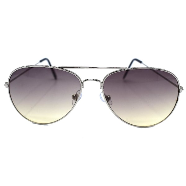 Gule Pilot-solbriller Silver
