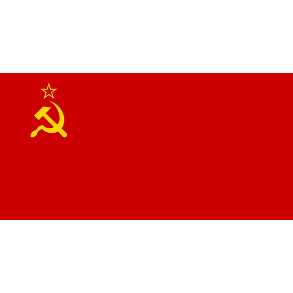Sovjetunionens flagg Soviet Union
