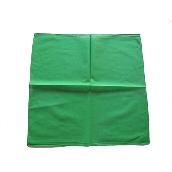 Grønt bandanaskjerf Green
