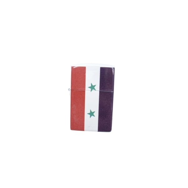 Syrien flagga bensintändare