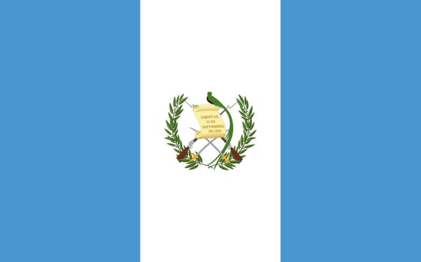 Guatemala flagga