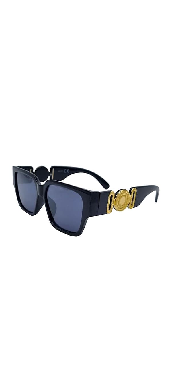 Cleopatra Medallion Solbriller - Svart Black