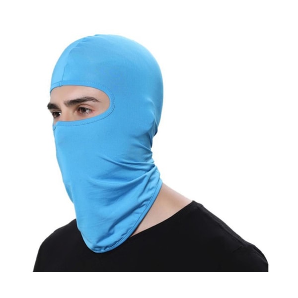 Skimaske Balaclava motorcykel - Flere farver Light blue