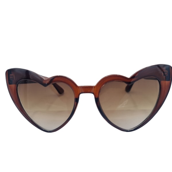 Hjerte solbriller Brown