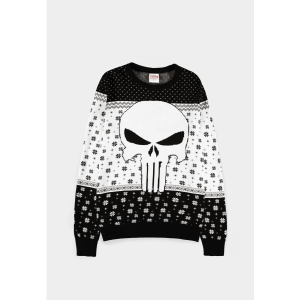 Marvel - Punisher julegenser Black S