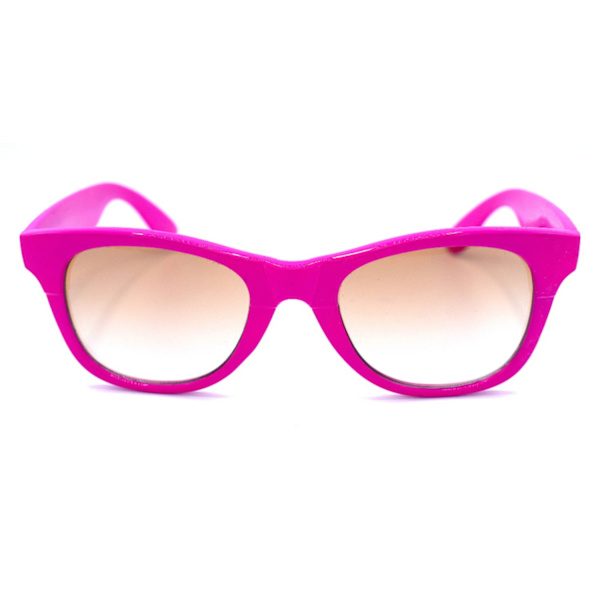 RETRO TRANSPARENTE GLASER HALV CLEAR Pink