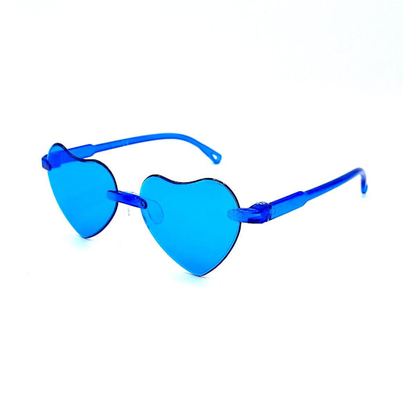 Solbriller børn - Hjerte - flere farver Blue
