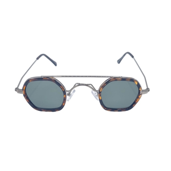 Mini Clark Leopard Solbriller Brown