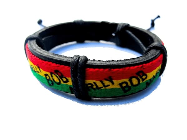 Rasta armbånd - Bob Black