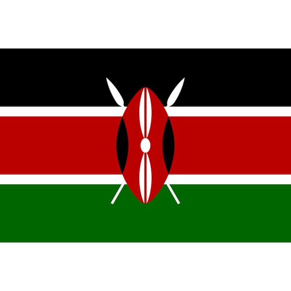 Kenya flagga