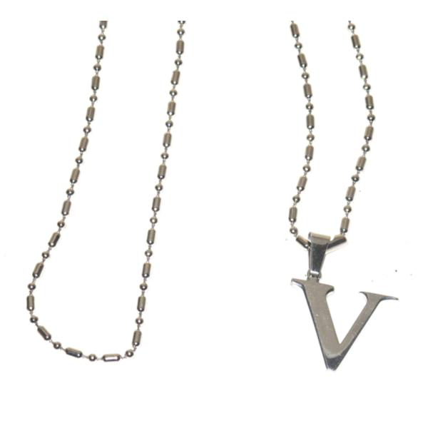 Kaulakoru V-kirjaimella Silver