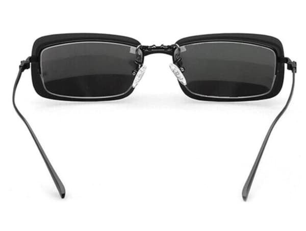 Clip-on aurinkolasit Black