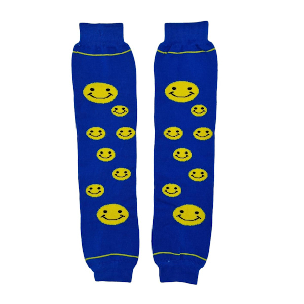 Benvärmare - Smiley Blå