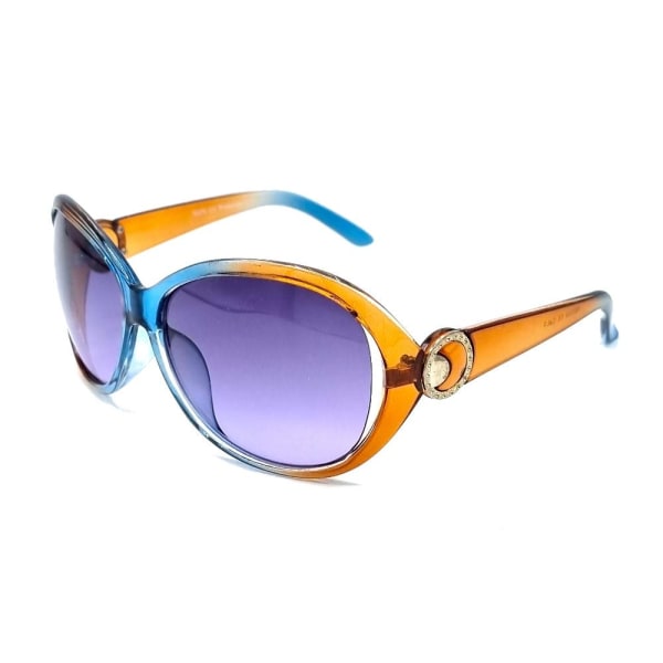 Solbriller Glam - blå/oransje Blue