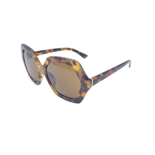 Gendi Leopard Solbriller Brown