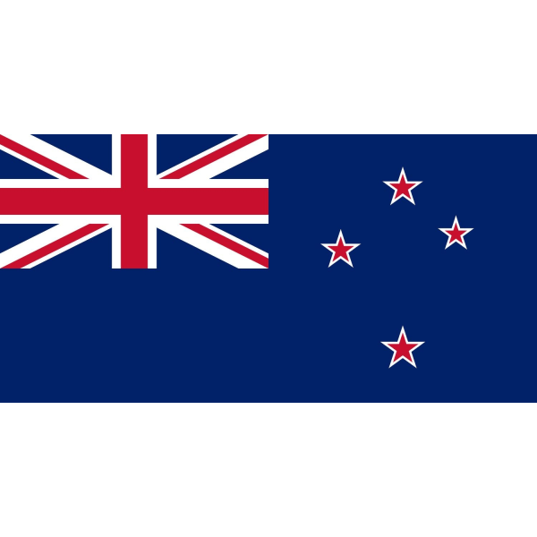 Nya Zeeland flagga New Zealand