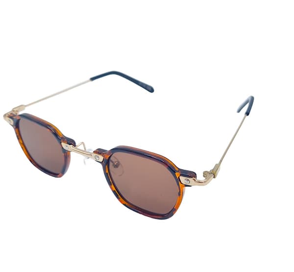 Windsor solglasögon - Leopard and Gold Guld